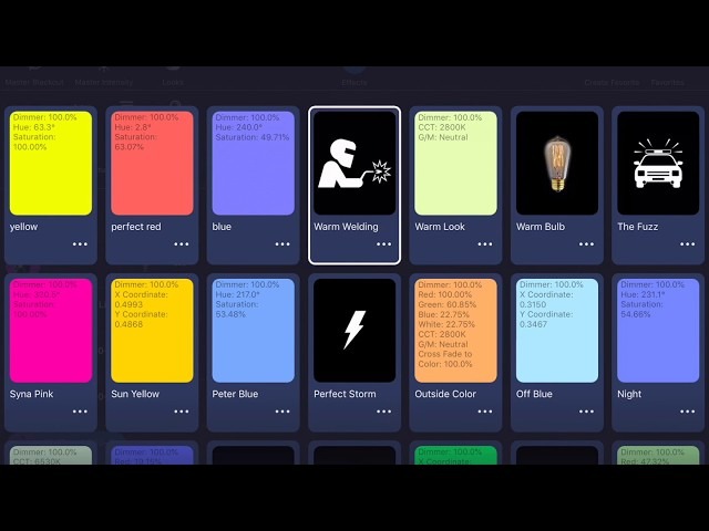 Stellar Tutorial: Favorites and Looks