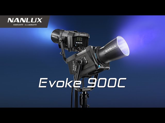 The Nanlux Evoke 900C LED RGBLAC Spot Light – Master the Spectrum